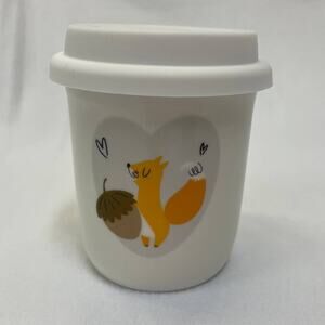 Squirrel and Nut Tumbler with Lid by Orly Maison NY